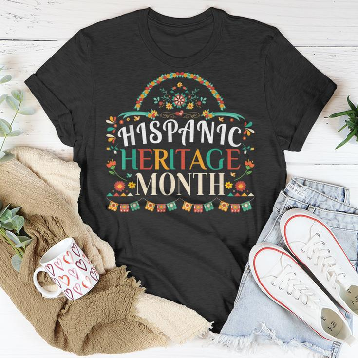 National Hispanic Heritage Month Celebration Proud Hispanic T-Shirt Funny Gifts