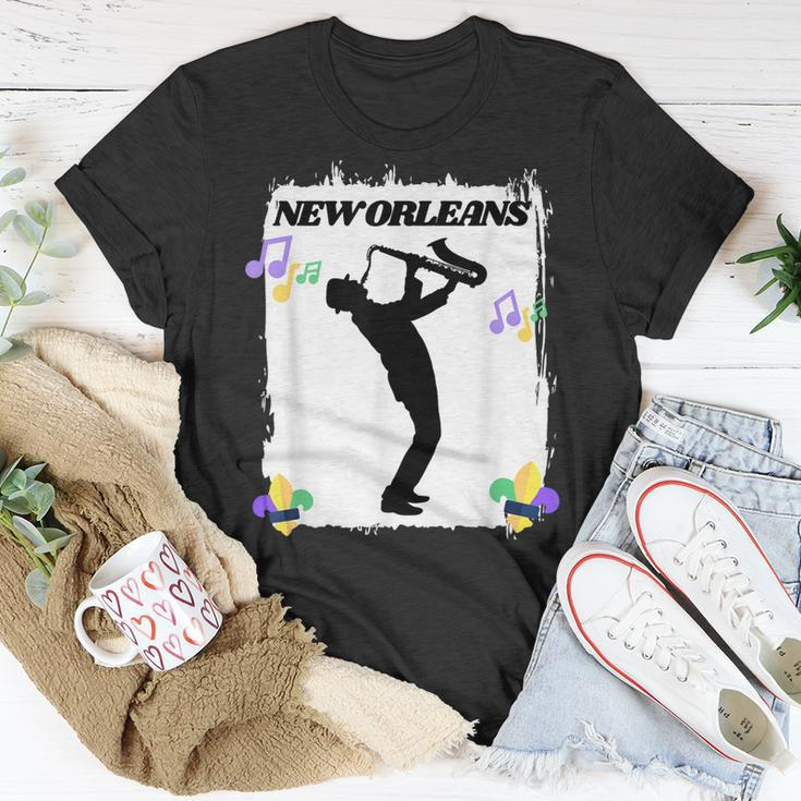 New Orleans Louisiana Skyline Music Jazz Travel Holidays T-shirt Personalized Gifts