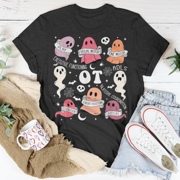Occupational Therapy Ot Ota Halloween Spooky Cute Ghosts T-Shirt Unique Gifts