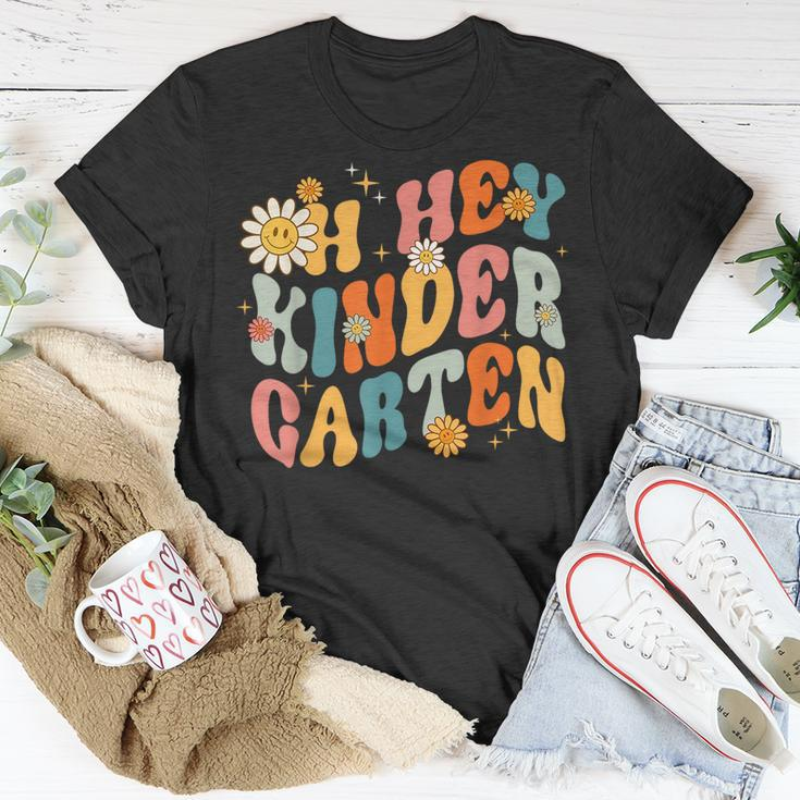 Oh Hey Kindergarten First Day Of School Back To School T-Shirt Unique Gifts