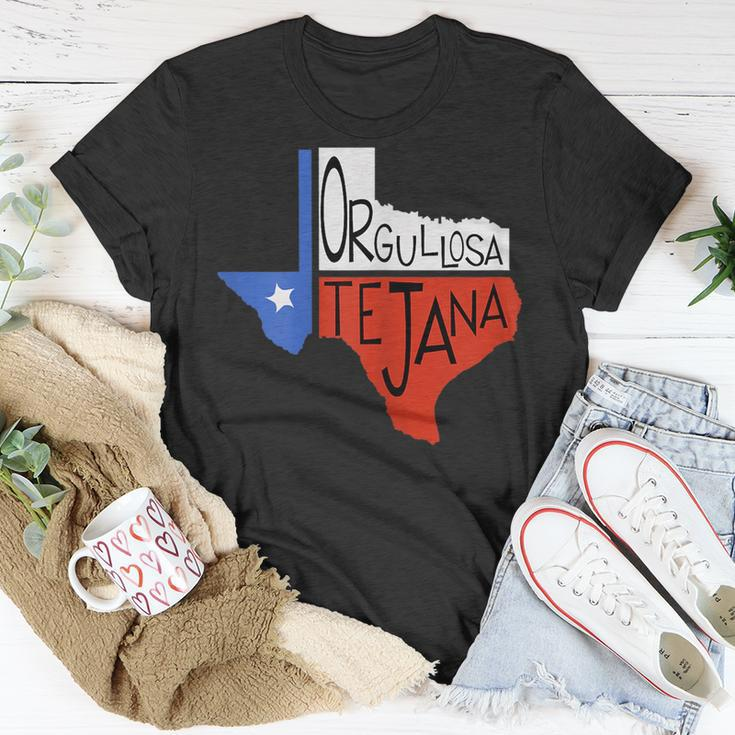 Orgullosa Tejana Proud Texan Unisex T-Shirt Unique Gifts
