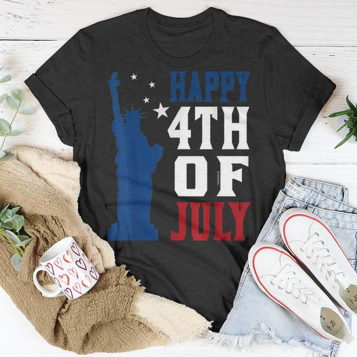 Patriotic Usa July 4Th Happy 4Th Of July Unisex T-Shirt Unique Gifts