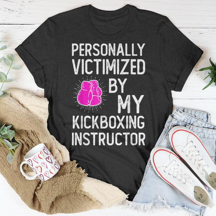 Personally Funny Martial Arts Kickboxing Kickboxer Gift Martial Arts Funny Gifts Unisex T-Shirt Unique Gifts