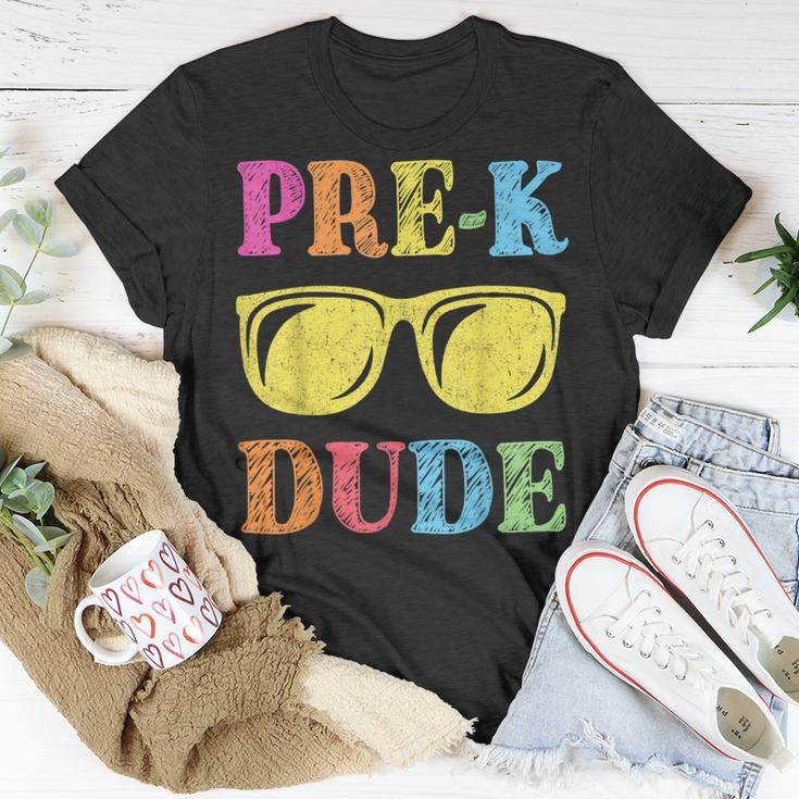 Pre-K Dude Back To School First Day Of Preschool T-Shirt Funny Gifts