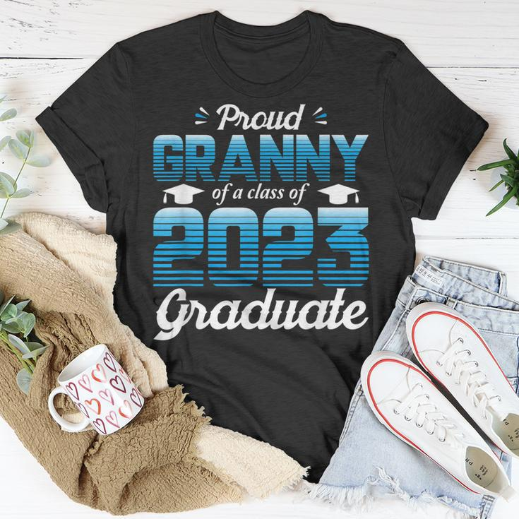 Proud Granny Of A Class Of 2023 Graduate School 2023 Senior Unisex T-Shirt Unique Gifts