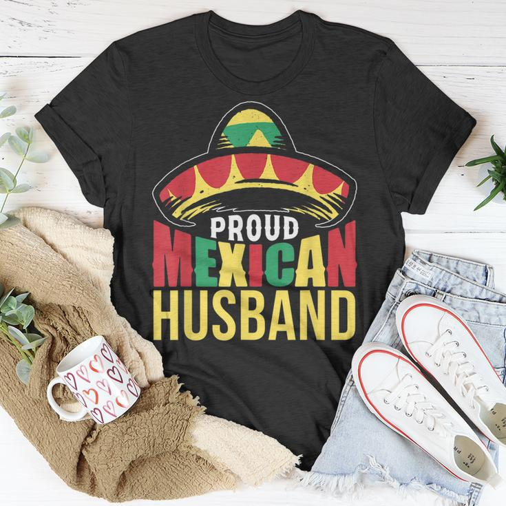 Proud Mexican Husband Mexico Mexicans Cute Fiesta Gift For Women Unisex T-Shirt Unique Gifts