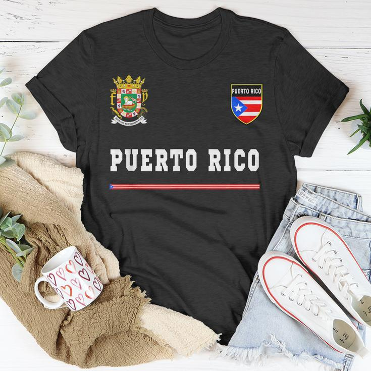 Puerto Rico SportSoccer Jersey Flag Football Unisex T-Shirt Unique Gifts