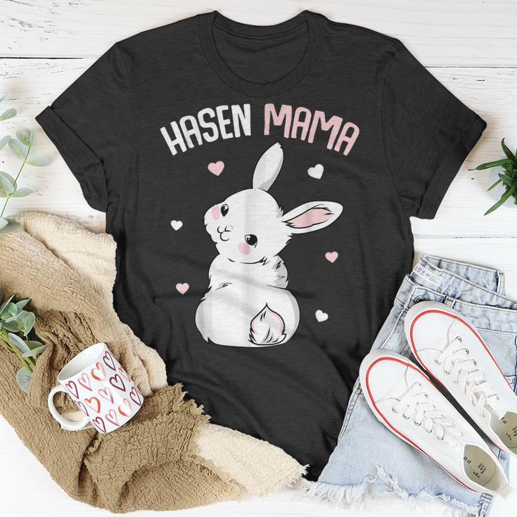 Rabbit Mum With Rabbit Easter Bunny Gift For Women Unisex T-Shirt Unique Gifts