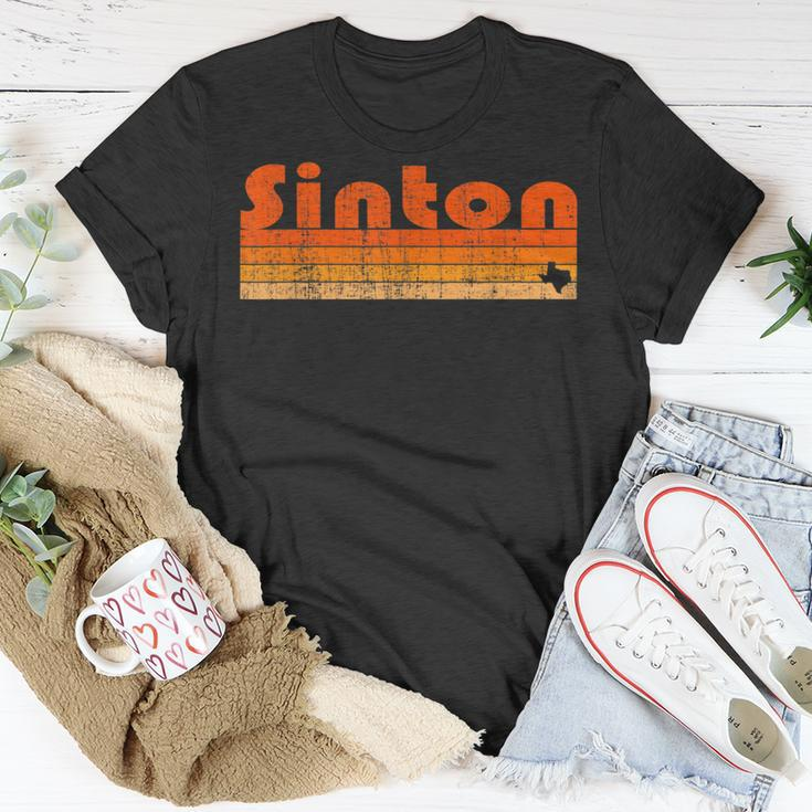 Retro 80S Style Sinton Tx T-Shirt Unique Gifts