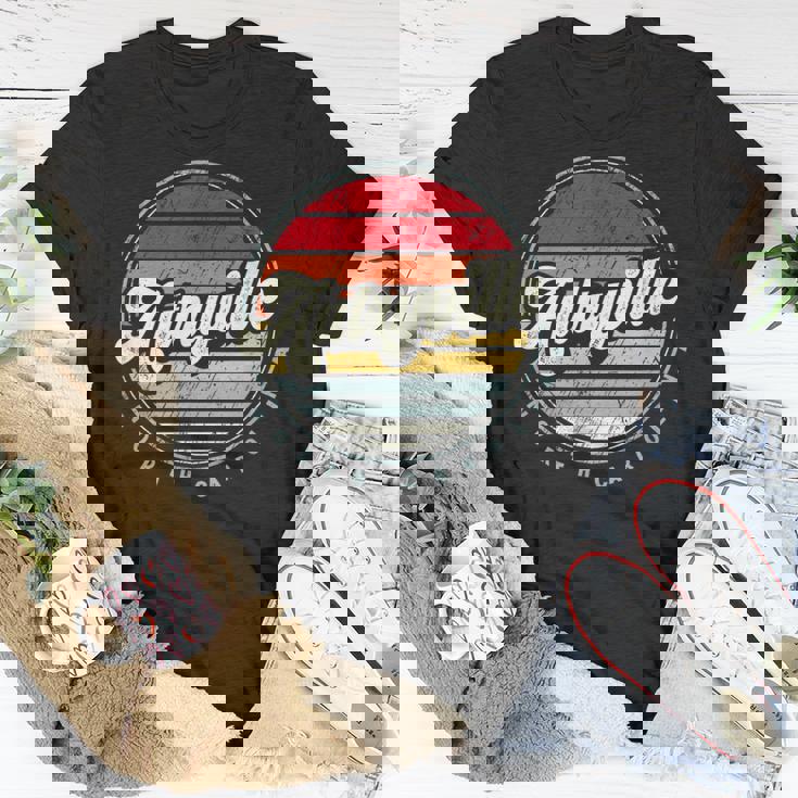 Retro Autryville Home State Cool 70S Style Sunset T-Shirt Unique Gifts