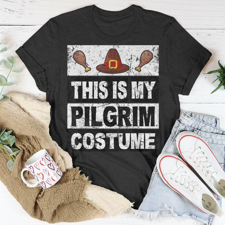 Retro Thanksgiving Pilgrim Costume Turkey Day Boys T-Shirt Unique Gifts