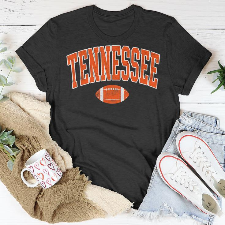 Retro Vintage Tennessee State Football Distressed T-Shirt Funny Gifts