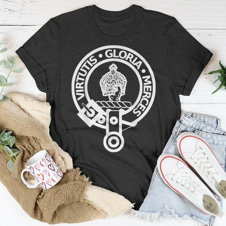Robertson Scottish Family Clan Name Crest Shield Unisex T-Shirt Unique Gifts