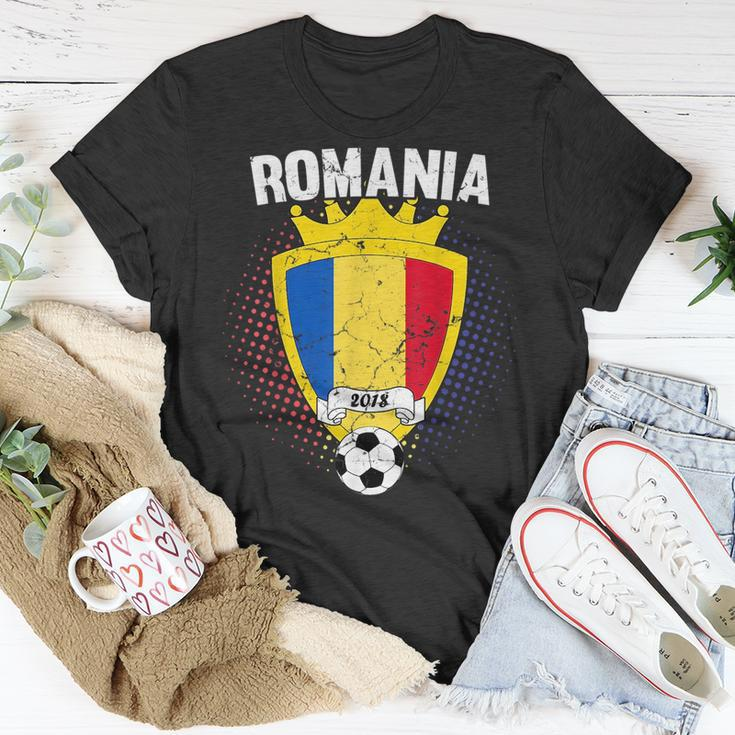 Romania Soccer 2018 Romanian Flag National Team Cup Unisex T-Shirt Unique Gifts