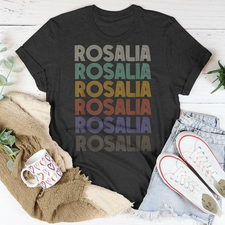 Rosalia First Name Retro Vintage 90S Stylet Unisex T-Shirt Unique Gifts