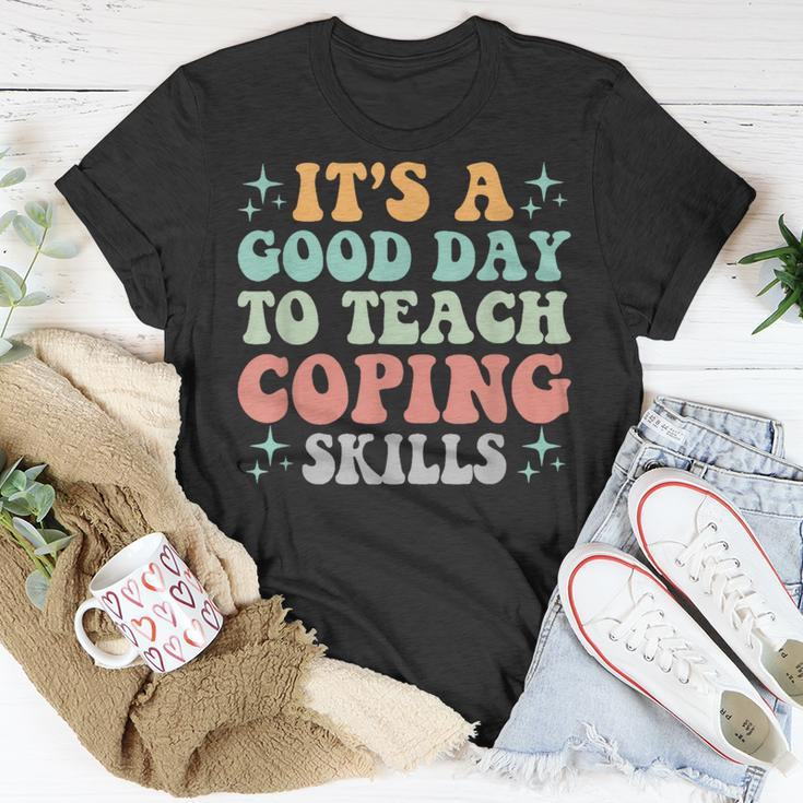 School Counselor It's A Good Day To Teach Coping Skills T-Shirt Unique Gifts