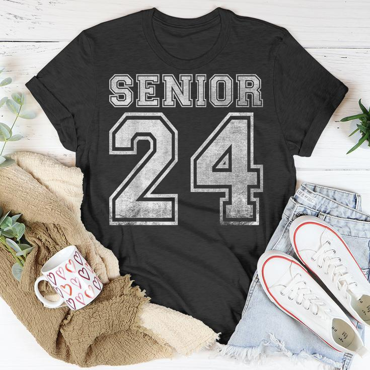 Senior 2024 Class Of 2024 Seniors Graduation 2024 Senior 24 T-Shirt Unique Gifts