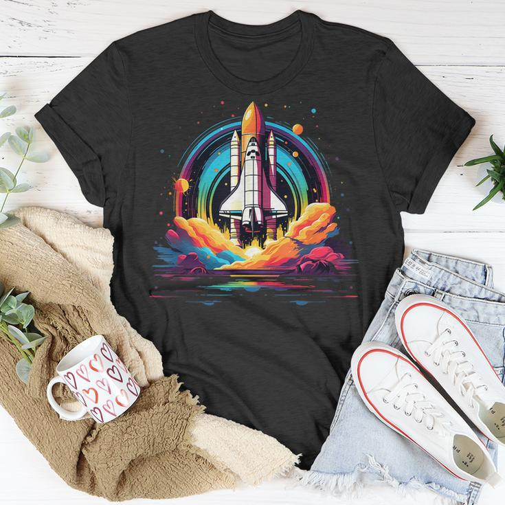 Space Shuttle Science Astronomy T-Shirt Unique Gifts