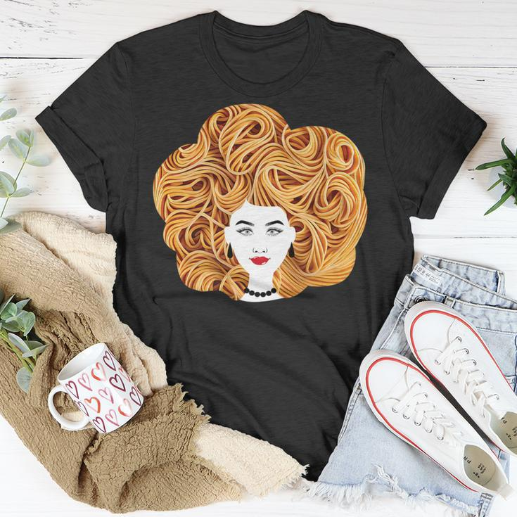 Spaghetti Pasta Natural Hair T-Shirt Unique Gifts