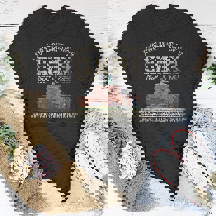 I Spent Some Time In Elmira Ny T-Shirt Unique Gifts