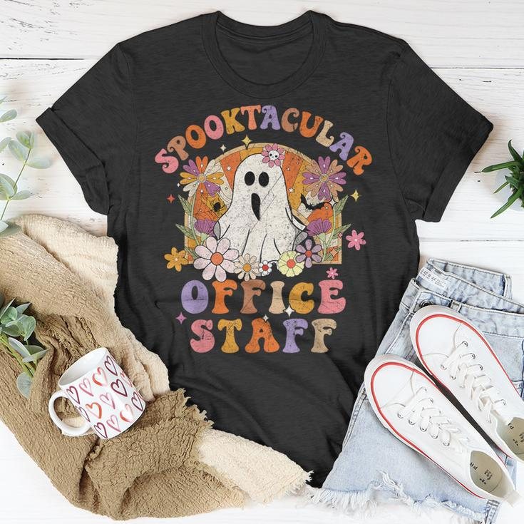 Spooktacular Office Staff Happy Halloween Spooky Matching T-Shirt Unique Gifts