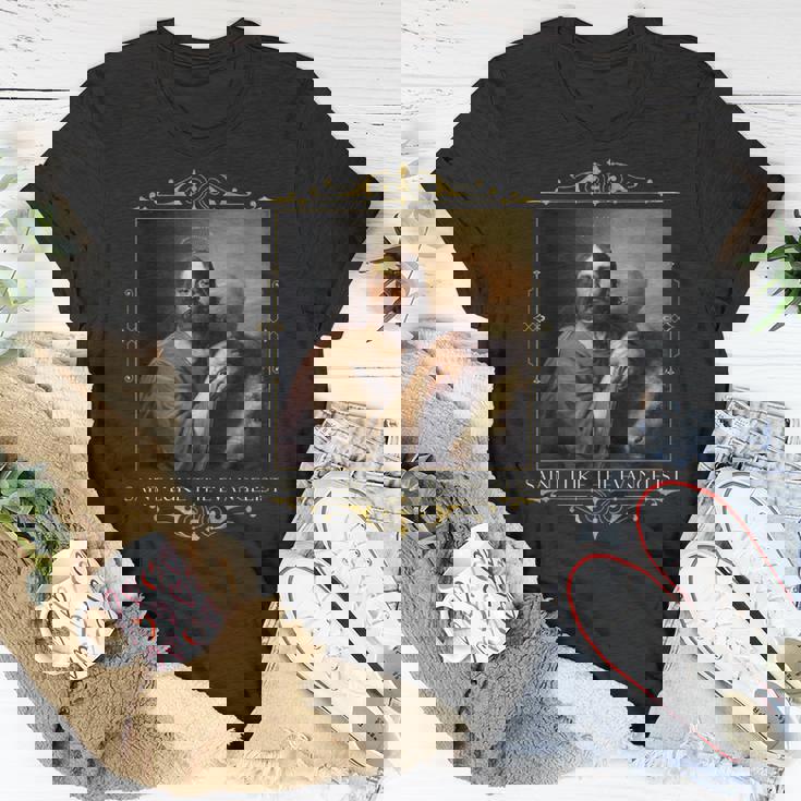 St Luke The Evangelist Prayer Patron Artists Catholic Saint T-Shirt Unique Gifts