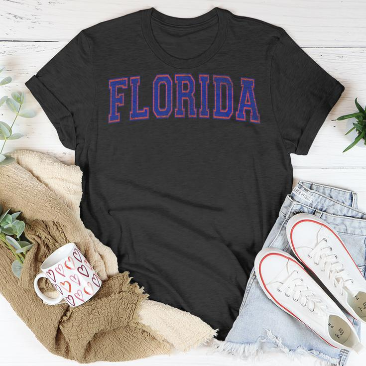 State Of Florida Varsity Distressed T-Shirt Unique Gifts