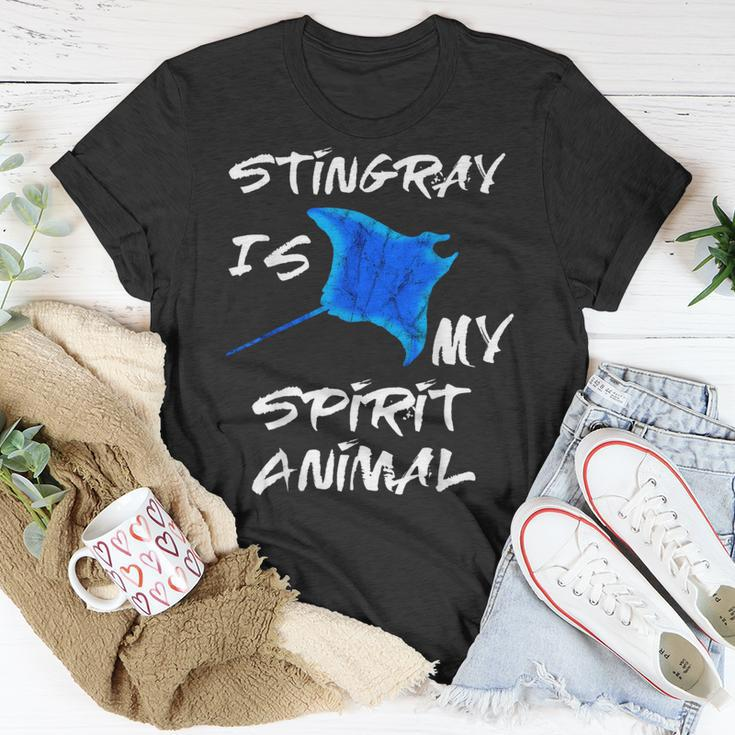 Stingray Is My Spirit Animal Manta Ray Sea Creatures T-Shirt Unique Gifts