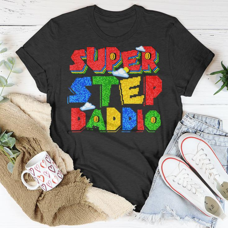 Superstep Daddio Fathers Day Outfits Funny Gift For Daddy Unisex T-Shirt Unique Gifts