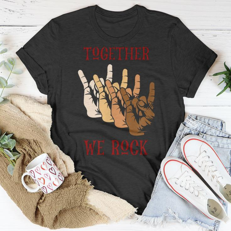 Together We Rock T-Shirt Unique Gifts