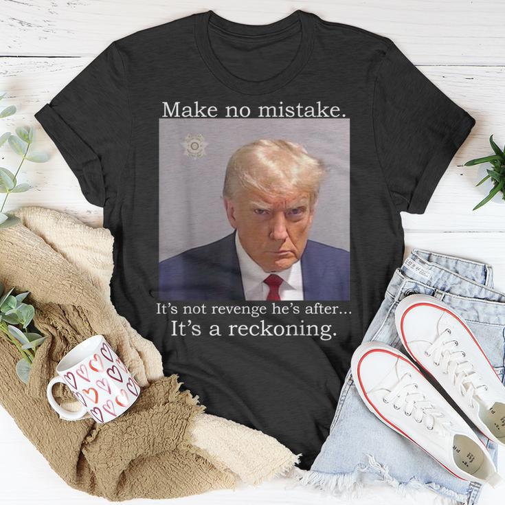 Trump Shot It's Not Revenge He's After It's A Reckoning T-Shirt | Mazezy
