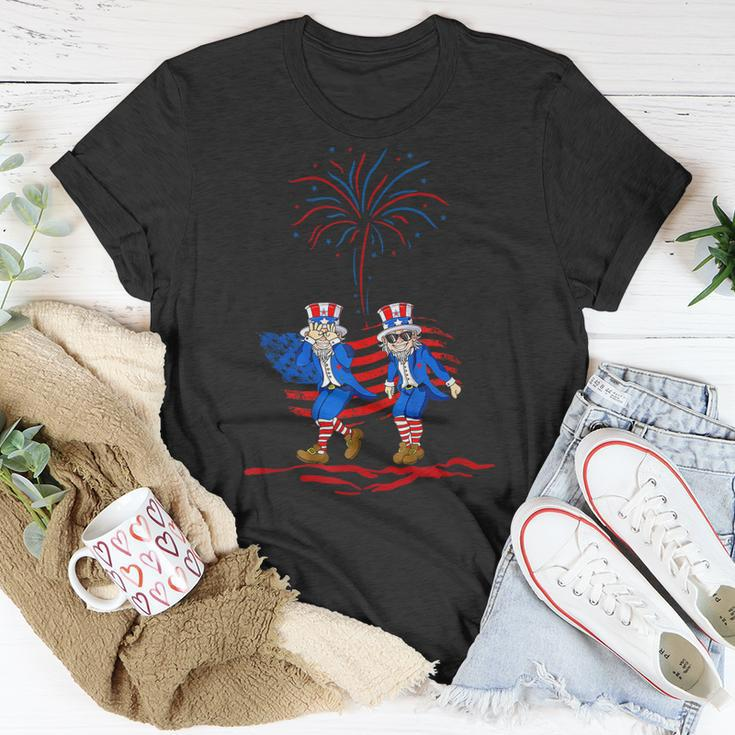 Uncle Sam Griddy Dance 4Th Of July Independence Day Unisex T-Shirt Unique Gifts