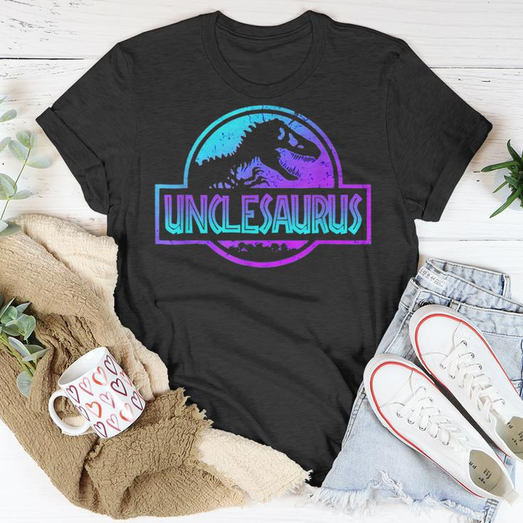 Unclesaurus Dinosaur Rex Father Day For Dad Gift Gift For Mens Unisex T-Shirt Unique Gifts