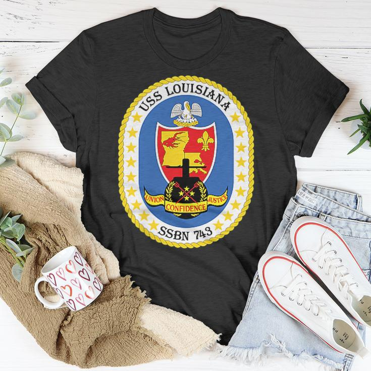 Uss Louisiana Ssbn743 T-shirt Personalized Gifts