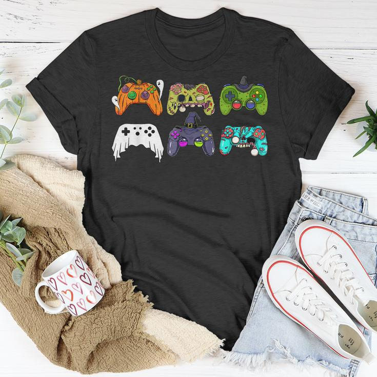 Video Gaming Controllers Game Halloween Gamer Boys T-Shirt Funny Gifts