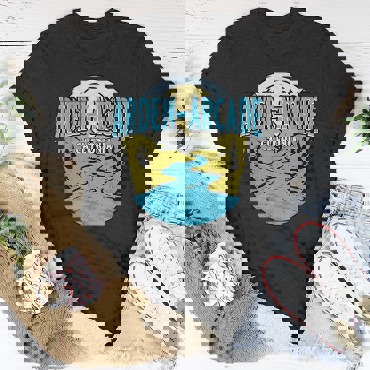 Vintage Arden-Arcade California River Valley Souvenir Print T-Shirt Unique Gifts Vintage Arden-Arcade California River Valley Souvenir Print T-Shirt Unique Gifts