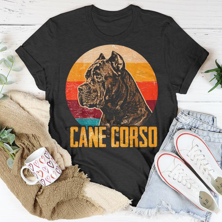 Vintage Cane Corso Lover Italian Dog Pet Cane Corso Unisex T-Shirt Unique Gifts