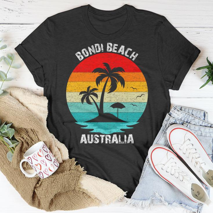 Vintage Family Vacation Australia Bondi Beach T-Shirt Unique Gifts