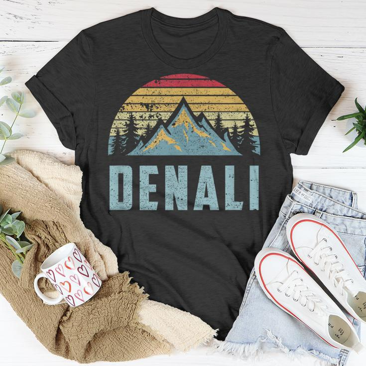 Vintage Mt Denali National Park Alaska Mountain T-Shirt Unique Gifts