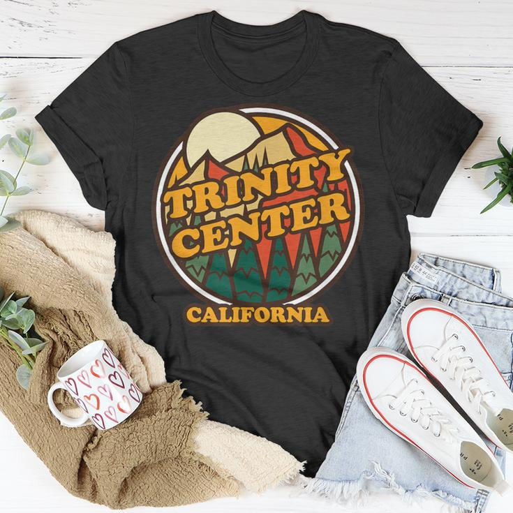 Vintage Trinity Center California Mountain Hiking Souvenir T-Shirt Unique Gifts