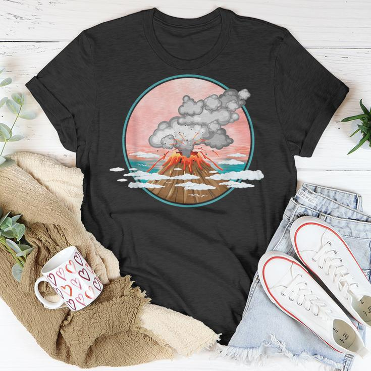 Volcano Eruption Geophysicist Geography Volcanologist T-Shirt Unique Gifts