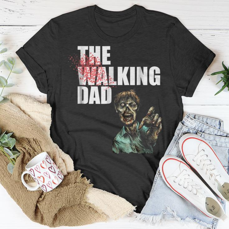 The Walking Dad Fathers Day Horror Movies Walking Dad T-Shirt Unique Gifts