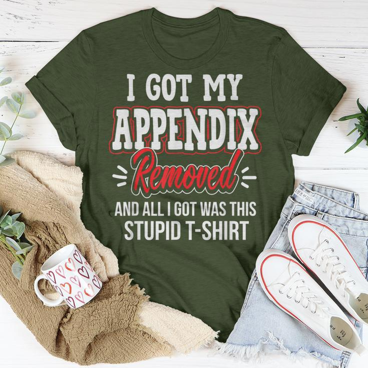 Got Appendix Removed All I Got Stupid Christmas Gag T-Shirt Unique Gifts