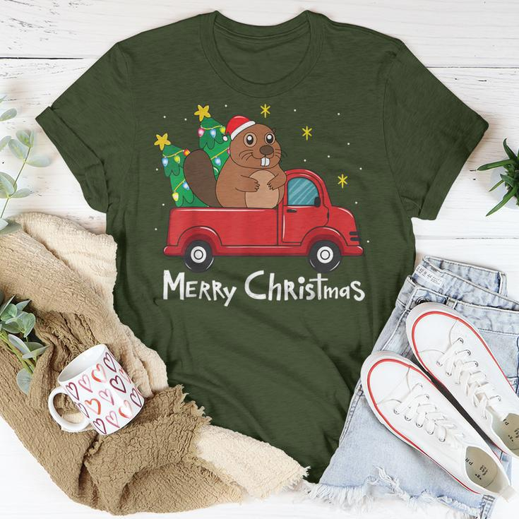 Groundhog Christmas Ornament Truck Tree Xmas T-Shirt Unique Gifts