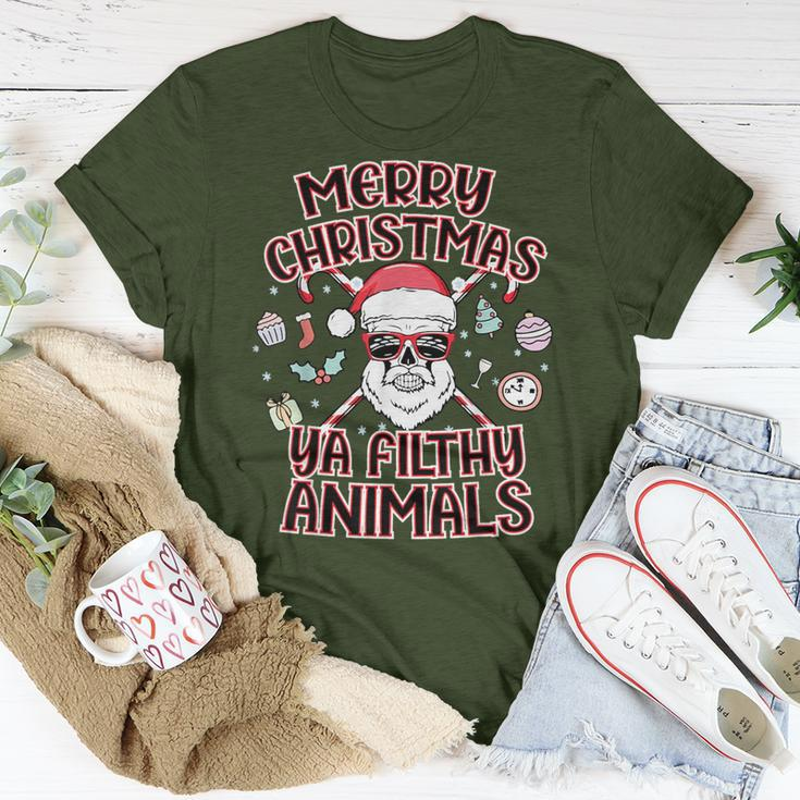 Merry Christmas Ya Filthy Animals Christmas Xmas Party T-Shirt Unique Gifts
