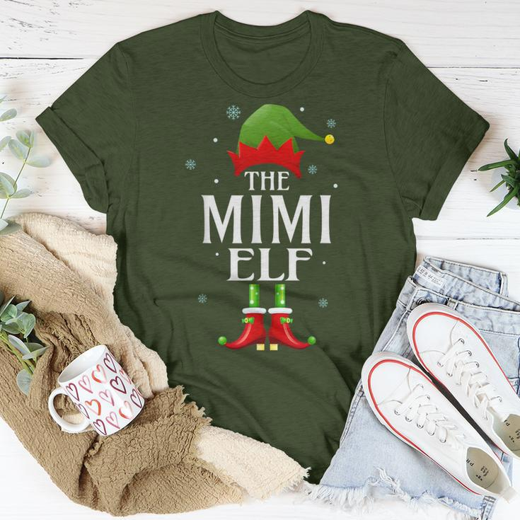 Mimi Elf Xmas Matching Family Group Christmas Party Pajama T-Shirt Unique Gifts