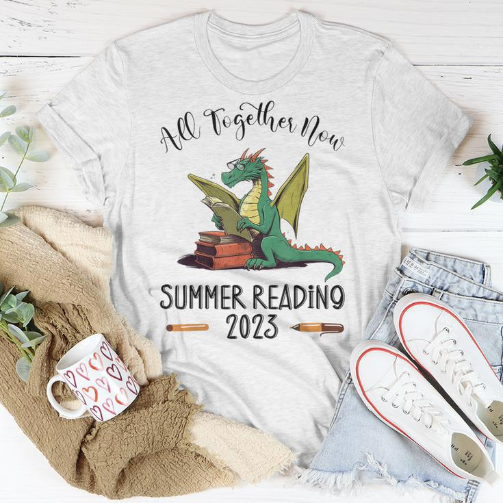 All Together Now Summer Reading 2023 Book Dragon Read Book Unisex T-Shirt Unique Gifts