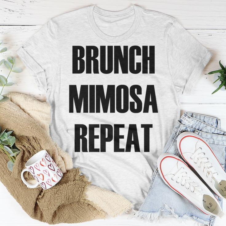 Brunch Mimosa Repeat Popular Quote T-Shirt Unique Gifts