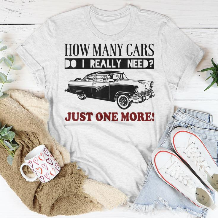 How Many Cars Do I Really Need One More Car T-shirt Personalized Gifts
