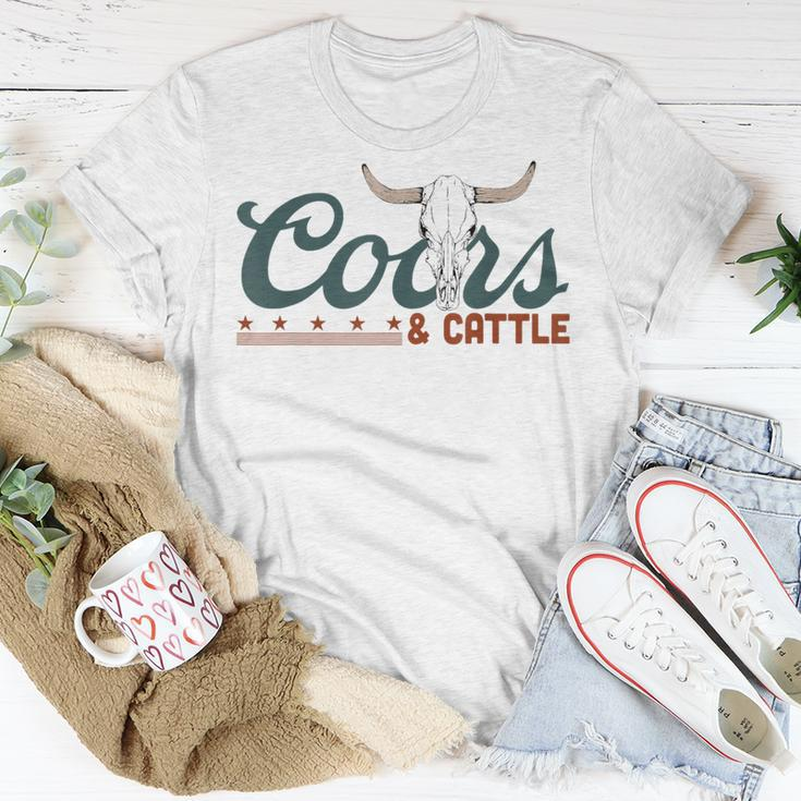 Cattle Rodeo Western Cowboy Unisex T-Shirt Unique Gifts